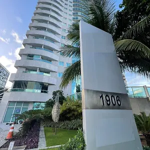  Apart-hotel 2703 Flat Beira Mar Av Boa Viagem Com Cozinha Brasil
